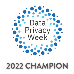 Infinity Inc Data Privacy Week champion