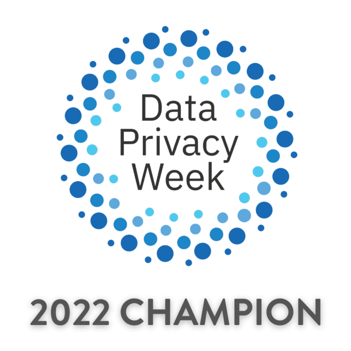 Infinity Inc Data Privacy Week champion