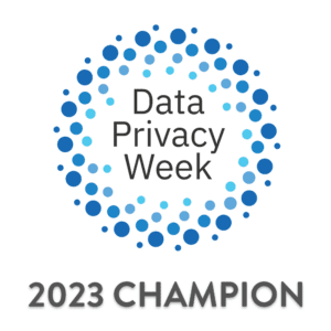 Data Privacy Week Champion badge 2023