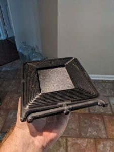 3d printer made basket flat