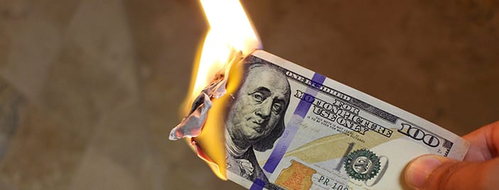 burning money as common tech mistakes when building your business