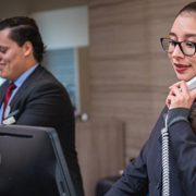 receptionists for generic accounts and security
