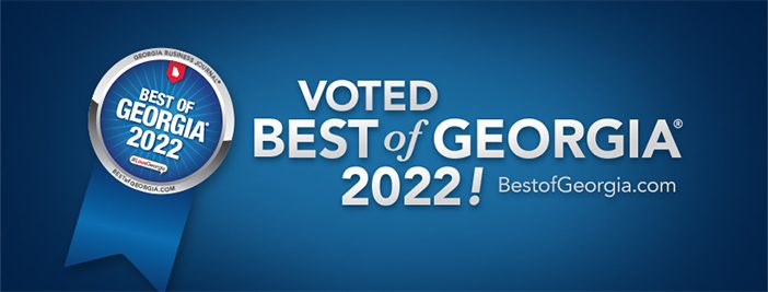 infinity best of georgia 2022 winner banner