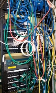 network closet cable management
