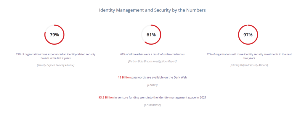 scary identity management statistics 2022